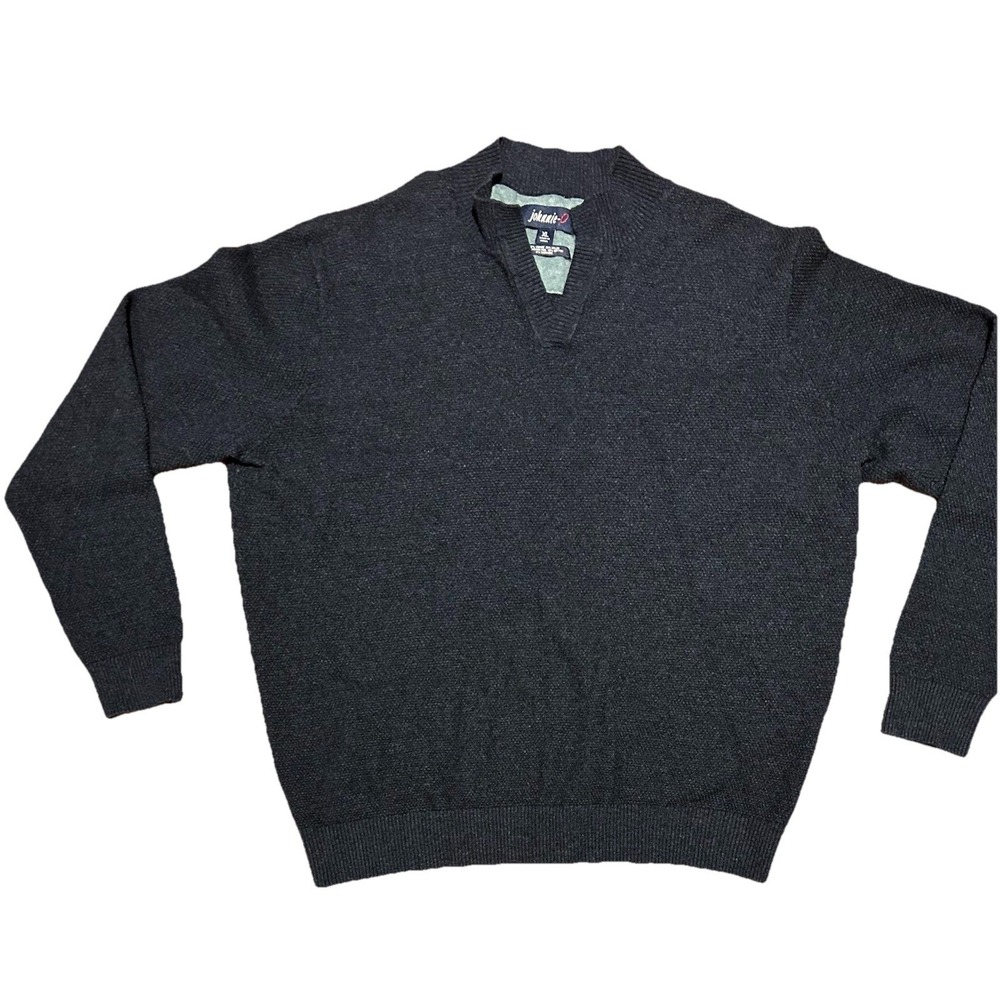 Johnnie-O Men's Belmore Split‎ V-Neck Sweater Navy blue Sz XL
